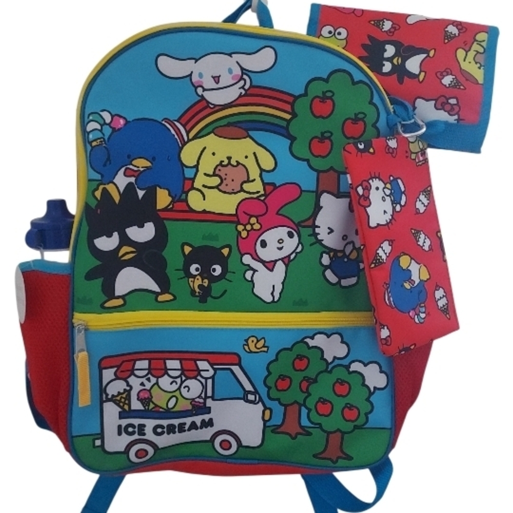 Sanrio Hello Kitty and Friends backpack set